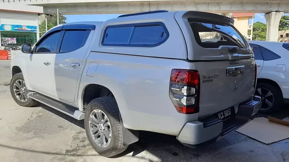 Кунг на Mitsubishi L200 2015-2019 с боковыми стеклами - Aeroklas фото