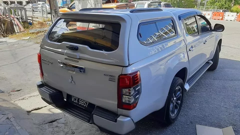 Кунг на Mitsubishi L200 2015-2019 с боковыми стеклами - Aeroklas фото