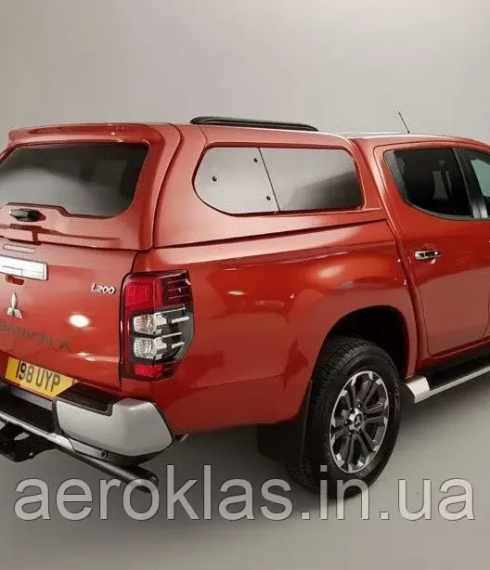 Кунг на Mitsubishi L200 2015-2019 с боковыми стеклами - Aeroklas фото