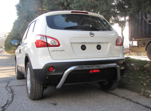 Защита заднего бампера для Nissan Qashqai 2006-2014 ML от турецкого производителя Tamsan фото