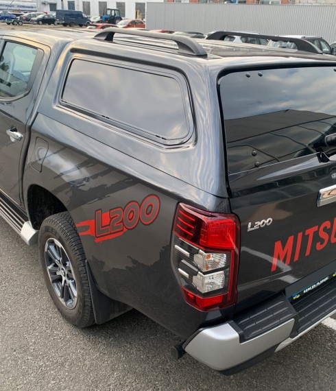 Кунг Mitsubishi L200 2019+ Aeroklas с глухими стеклами фото