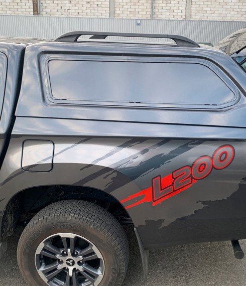 Кунг Mitsubishi L200 2019+ Aeroklas с глухими стеклами фото