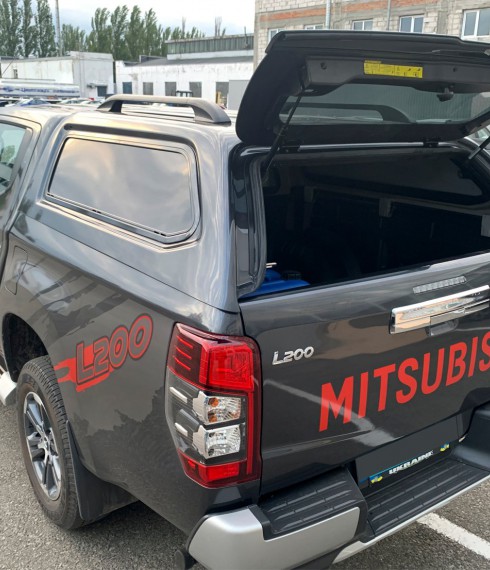 Кунг Mitsubishi L200 2019+ Aeroklas с глухими стеклами фото