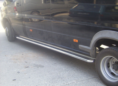Подножки для MERCEDES-BENZ SPRINTER W903 95-06 порог листом от Tamsan фото