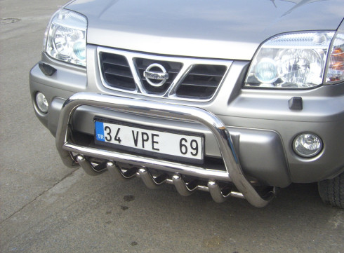 Кенгурятник для Nissan X-Trail 2001-2007 фото
