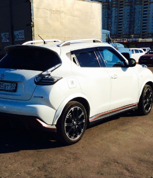 Рейлинги на Nissan Juke Crown фото
