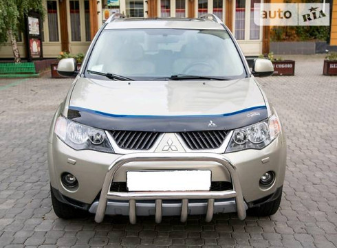 Кенгурятник для Mitsubishi Outlander XL 06-10 от Tamsan фото
