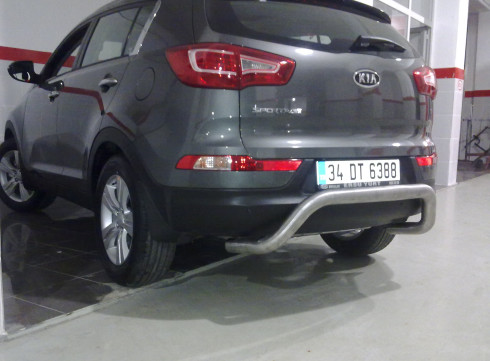 Защита заднего бампера для KIA Sportege 10-15 &ldquo;ML&rdquo; от Tamsan фото