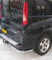 Защита заднего бампера для Nissan Primastar 2002-2015 Уголки одинарные от Tamsan фото