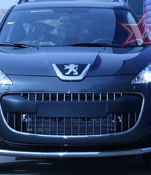 Труба одинарная на Peugeot 4007  фото
