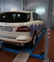 Подножки для MERCEDES-BENZ ML W 166 SOMA от Tamsan фото