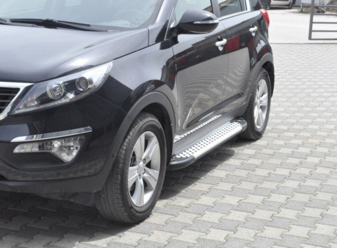 Подножки для KIA Sportege 10-15 SOMA от Tamsan фото