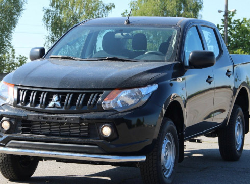 Защита переднего бампера для Mitsubishi L-200 15-19 труба одинарная от Tamsan фото