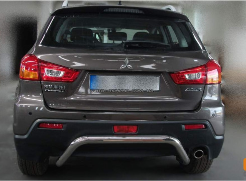 Защита заднего бампера для Mitsubishi ASX 14+ ML от Tamsan фото