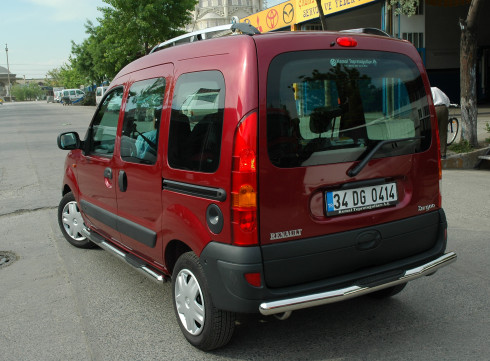 Защита заднего бампера для Nissan Kubistar 98-10 труба одинарная от Tamsan фото