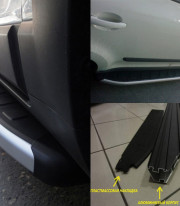 Подножки для Mercedes-Benz Vito 03-10 Элегант от Tamsan фото