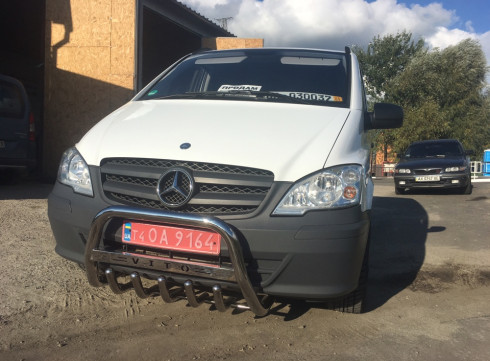 Кенгурятник для Mercedes-Benz Vito 10-15 от Tamsan фото