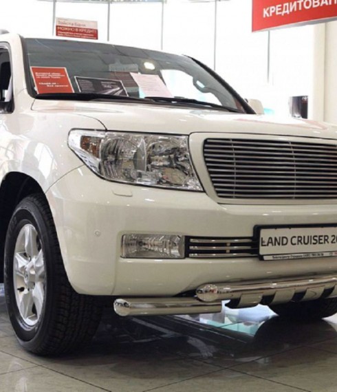 Граундер на Toyota Land Cruiser 200 ( Toyota LC 200) TAMSAN нержавейка фото