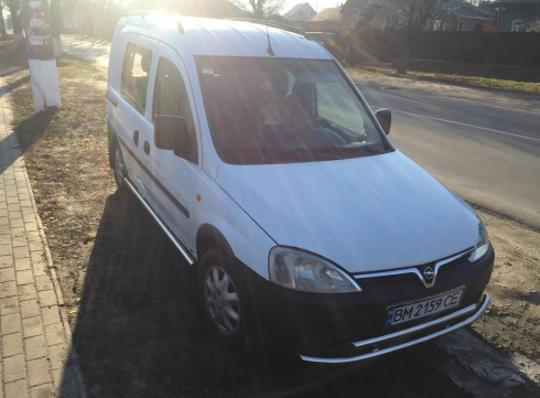 Подножки для Opel Combo 2001-2011 порог трубой фото