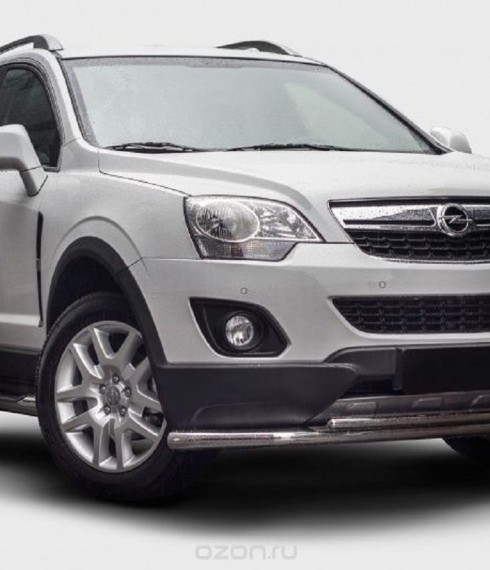Труба двойная на Opel Antara фото