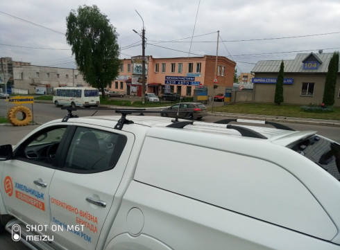 Рейлинги для Mitsubishi L-200 19+ Canopy от CAN Coruma фото