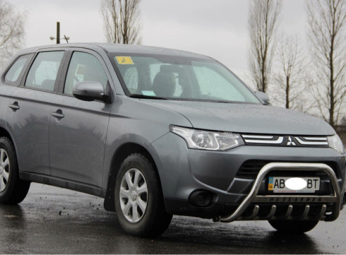 Кенгурятник для Mitsubishi Outlander XL 12-15 от Tamsan фото