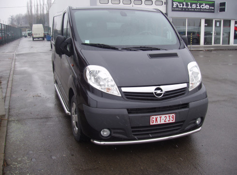 Защита переднего бампера для Nissan Primastar 2002-2015 труба одинарная от Tamsan фото