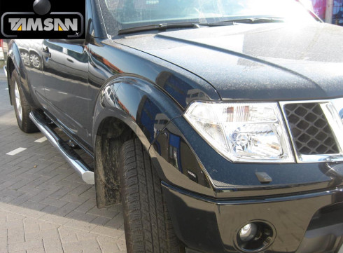 Подножки для Nissan Pathfinder 2005-2014 порог трубой от Tamsan фото