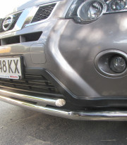 Защита бампера для Nissan X-Trail 2008-2014 Перед Двойной фото