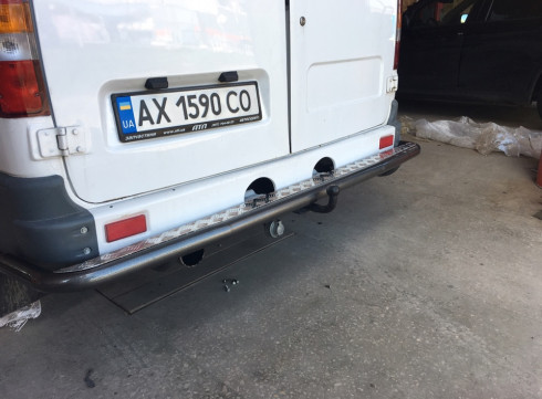 GAZ Соболь Защита заднего бампера фото