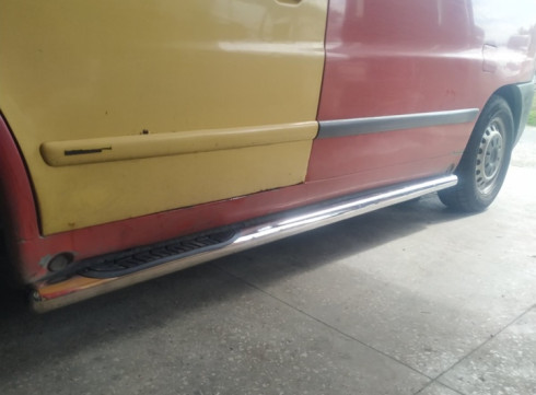 Подножки для Mercedes-Benz Vito 96-03 порог трубой от Tamsan фото