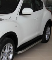 Пороги на Nissan Juke Элегант фото