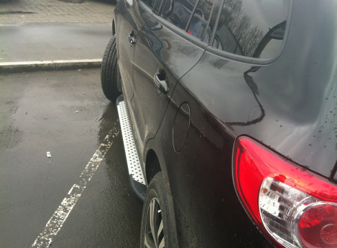 Подножки для KIA Sorento 10-14 SOMA от Tamsan фото