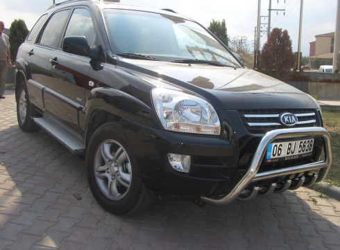 Кенгурятник для KIA Sportege 04-10 от Tamsan фото