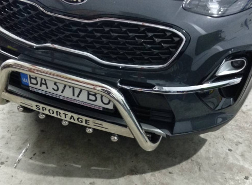 Кенгурятник для KIA Sportage 16-22 от Tamsan фото