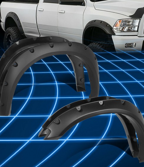 Расширители крыльев AR Design для Dodge Ram 2009-2019 фото