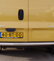 Защита заднего бампера для Nissan Primastar 2002-2015 труба одинарная от Tamsan  фото