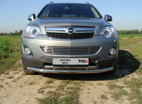 Защита бампера для Opel Antara 2006-2016 перед двойной фото