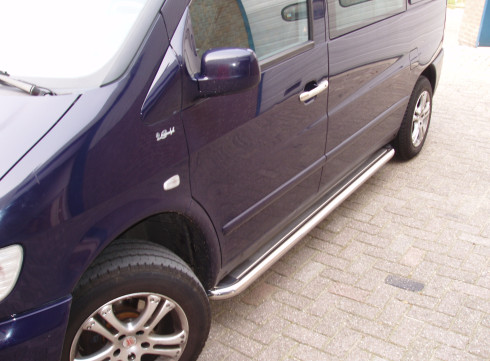 Подножки для Mercedes-Benz Vito 96-03 порог листом от Tamsan фото