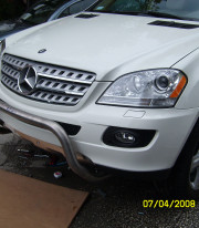 Кенгурятник для MERCEDES-BENZ ML W 164 05-11 от Tamsan фото