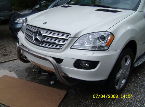 Кенгурятник для MERCEDES-BENZ ML W 164 05-11 от Tamsan фото