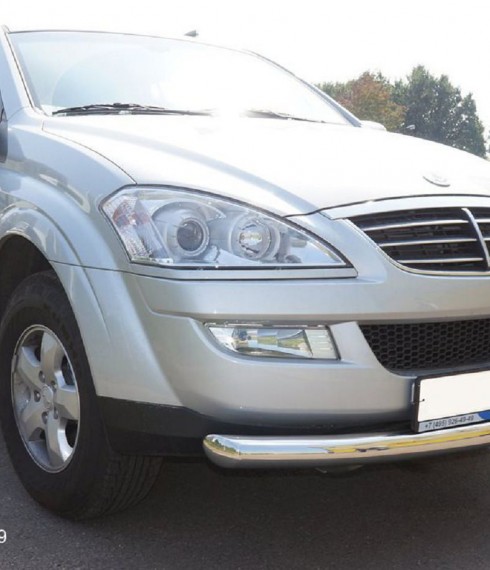 Труба одинарная на SsangYong Kyron фото