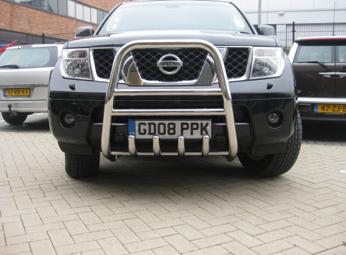Кенгурятник для Nissan Pathfinder 2005-2014 Высокий от Tamsan фото