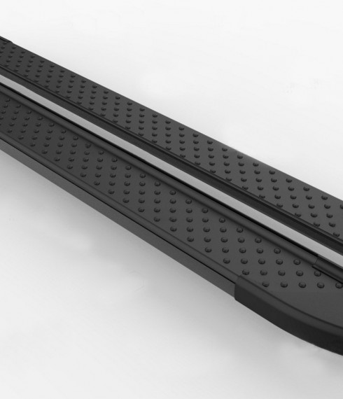 Подножки алюминиевые CanAuto Sapphire для Ford Ranger 2006-2011 фото