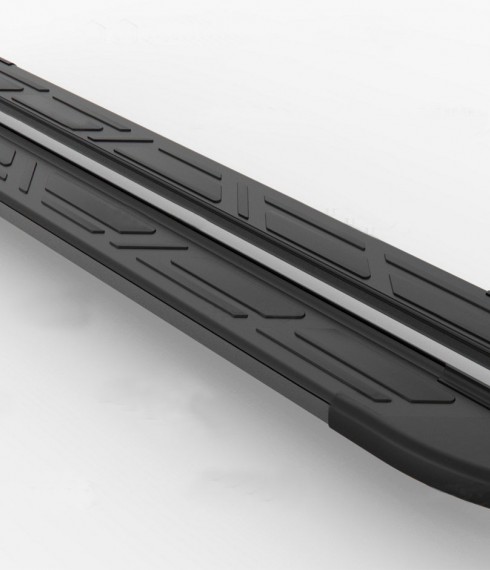 Подножки алюминиевые CanAuto Sapphire для Ford Ranger 2006-2011 фото