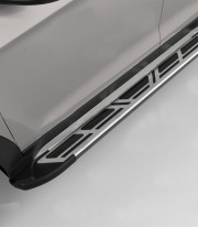Подножки алюминиевые CanAuto Sapphire для Ford Ranger 2006-2011 фото