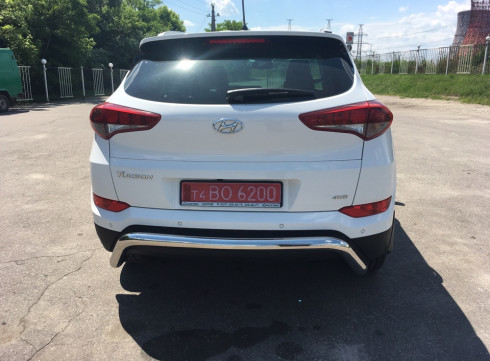 Защита заднего бампера для Hyundai Tucson 15-21 ML от Tamsan фото