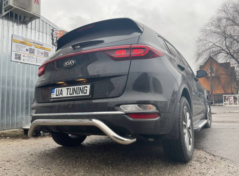 Подножки для KIA Sportage 16-22 SOMA от Tamsan фото