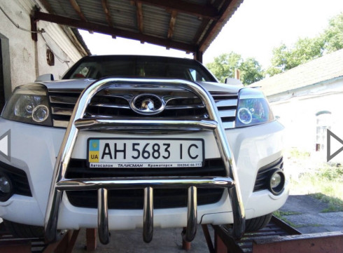 Кенгурятник для Great Wall Hover H3 Высокий фото