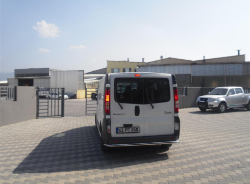 Защита заднего бампера для Nissan Primastar 2002-2015  зад с углами от Tamsan фото